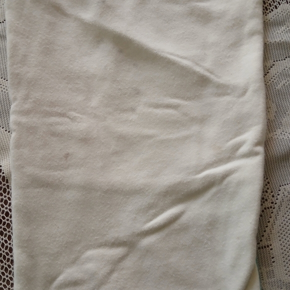 #0130 Boys Makobi Cream, Green and Red Sweat Pants Size Medium - Picture 14 of 16